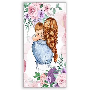 Capa Mini Faixa Lateral Sublimado - Dia das Mães