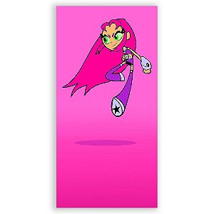 Capa Mini Faixa Lateral Sublimado - Teen Titans