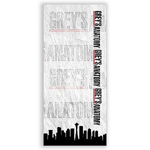 Capa Mini Faixa Lateral Sublimado - Grey's Anatomy