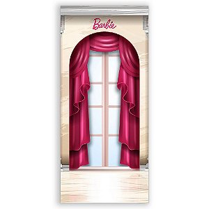 Capa Mini Faixa Lateral Sublimado - Barbie O Castelo de Diamante