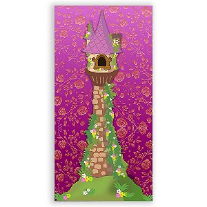 Capa Mini Faixa Lateral Sublimado - Rapunzel
