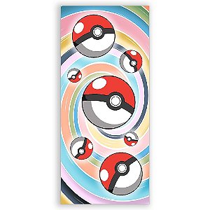 Capa Mini Faixa Lateral Sublimado - Pokemon