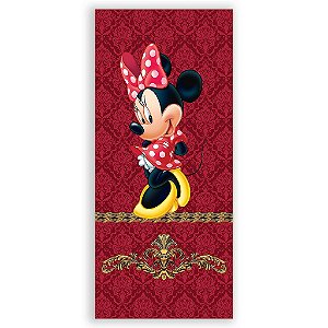 Capa Mini Faixa Lateral Sublimado - Minnie