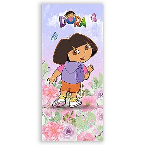 Capa Mini Faixa Lateral Sublimado - Dora Aventureira