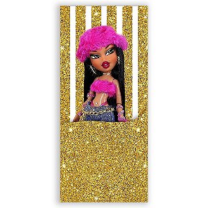 Capa Mini Faixa Lateral Sublimado - Bratz