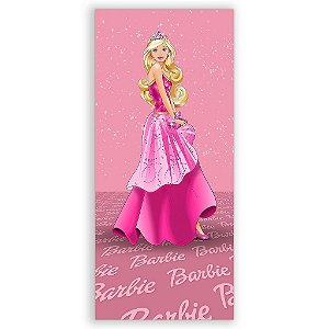 Capa Mini Faixa Lateral Sublimado - Barbie