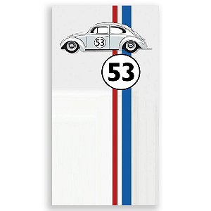 Capa Mini Faixa Lateral Sublimado - Herbie Fusca