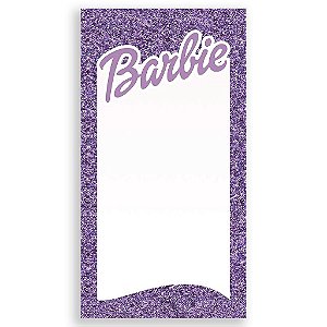 Capa Mini Faixa Lateral Sublimado - Barbie