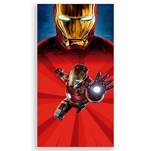 Capa Mini Faixa Lateral Sublimado - Homem de Ferro