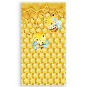 Capa Mini Faixa Lateral Sublimado - Abelhinha Cute