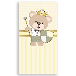 Capa Mini Faixa Lateral Sublimado - Príncipe Urso
