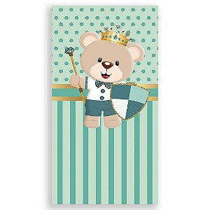 Capa Mini Faixa Lateral Sublimado - Príncipe Urso