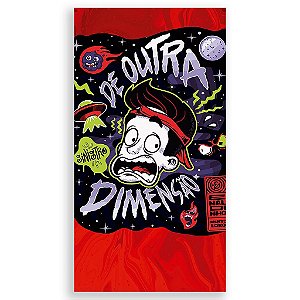 Capa Mini Faixa Lateral Sublimado - Não Fale o Nome do Monstro