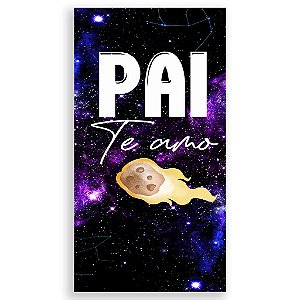 Capa Mini Faixa Lateral Sublimado - Dia dos Pais Galaxia