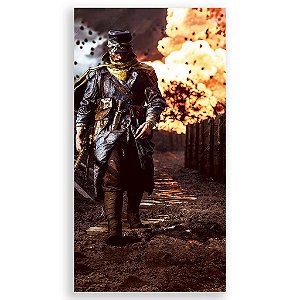 Capa Mini Faixa Lateral Sublimado - Battlefield