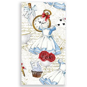 Capa Mini Faixa Lateral Sublimado - Alice