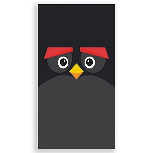 Capa Mini Faixa Lateral Sublimado - Angry Birds