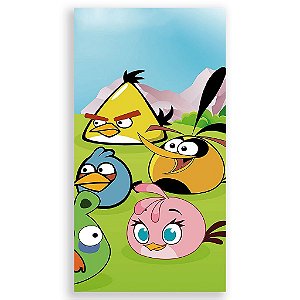 Capa Mini Faixa Lateral Sublimado - Angry Birds