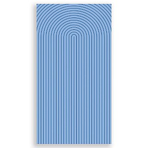 Capa Mini Faixa Lateral Sublimado - Bohos Azul