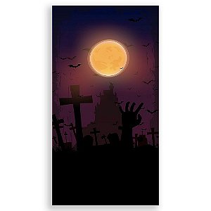 Capa Mini Faixa Lateral Sublimado - Halloween
