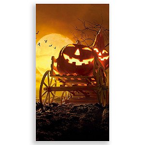 Capa Mini Faixa Lateral Sublimado - Halloween