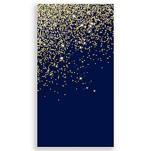 Capa Mini Faixa Lateral Sublimado - Glitter Azul