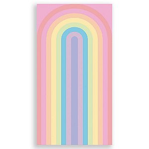 Capa Mini Faixa Lateral Sublimado - Arco Iris Candy