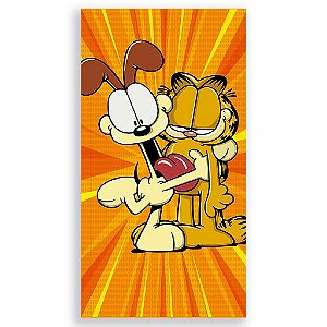 Capa Mini Faixa Lateral Sublimado - Garfield