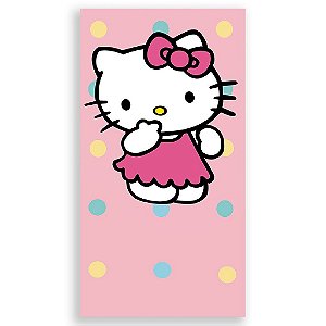 Capa Mini Faixa Lateral Sublimado - Hello Kitty