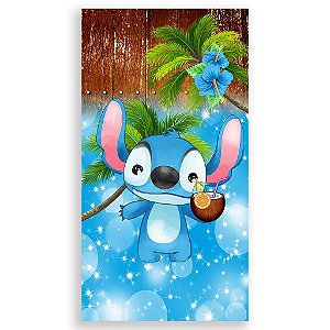 Capa Mini Faixa Lateral Sublimado - Lilo e Stitch