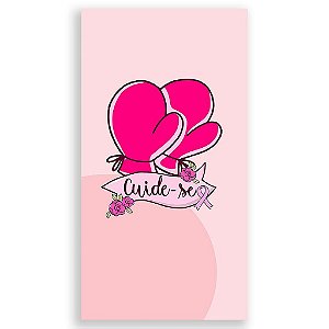 Capa Mini Faixa Lateral Sublimado - Outubro Rosa