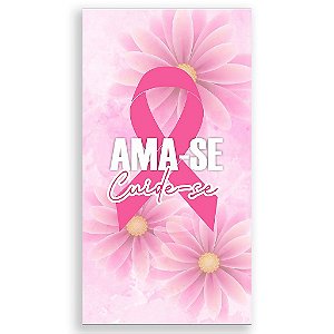 Capa Mini Faixa Lateral Sublimado - Outubro Rosa