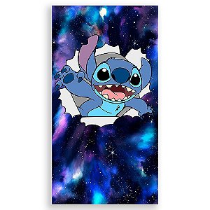 Capa Mini Faixa Lateral Sublimado - Lilo e Stitch