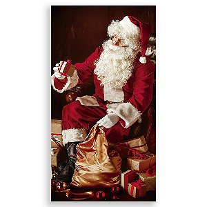 Capa Mini Faixa Lateral Sublimado - Natal - Ano Novo