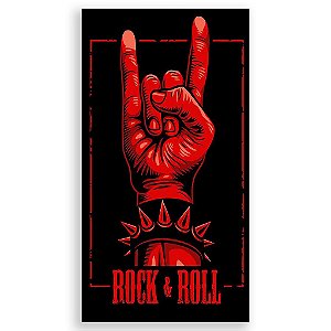 Capa Mini Faixa Lateral Sublimado - Rock Roll