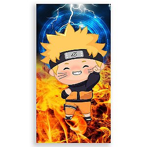 Capa Mini Faixa Lateral Sublimado - Naruto