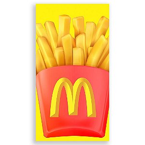 Capa Mini Faixa Lateral Sublimado - McDonald's