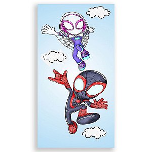 Capa Mini Faixa Lateral Sublimado - Spider Man