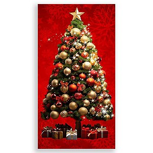 Capa Mini Faixa Lateral Sublimado - Natal Ano Novo