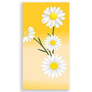 Capa Mini Faixa Lateral Sublimado - Flor Margarida