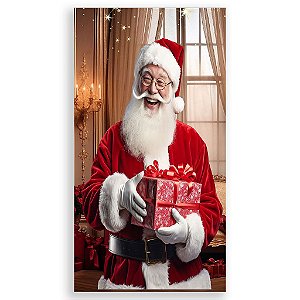 Capa Mini Faixa Lateral Sublimado - Natal Ano Novo