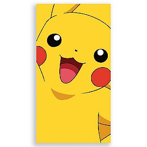 Capa Mini Faixa Lateral Sublimado - Pokemon Pikachu