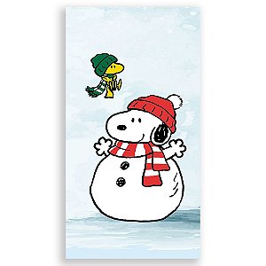 Capa Mini Faixa Lateral Sublimado - Snoopy Natal