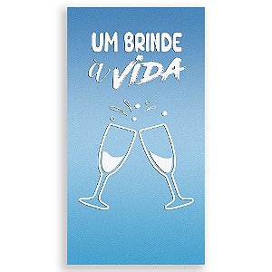 Capa Mini Faixa Lateral Sublimado - Um Brinde a Vida