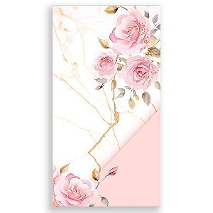 Capa Mini Faixa Lateral Sublimado - Floral