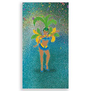Capa Mini Faixa Lateral Sublimado - Carnaval