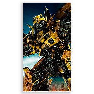 Capa Mini Faixa Lateral Sublimado - Transformers
