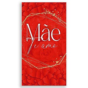 Capa Mini Faixa Lateral Sublimado - Dia das Maes