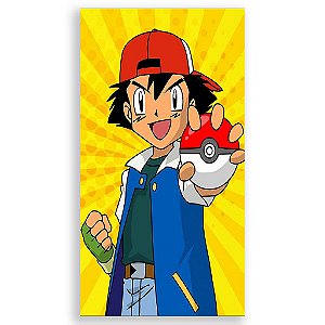 Capa Mini Faixa Lateral Sublimado - Pokemon