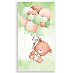 Capa Mini Faixa Lateral Sublimado - Urso Verde